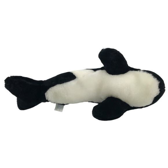 Vtg Cloud 9 Dan Brechner Orca Killer Whale Plush 13'' 80s Ocean Stuffed Animal - Picture 7 of 9